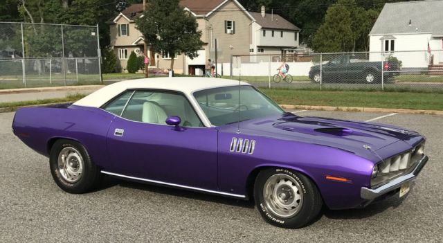 1971 plymouth barracuda real deal cuda 1971 Plymouth Barracuda real deal cuda NUMBERS MATCHING FACTORY AIR