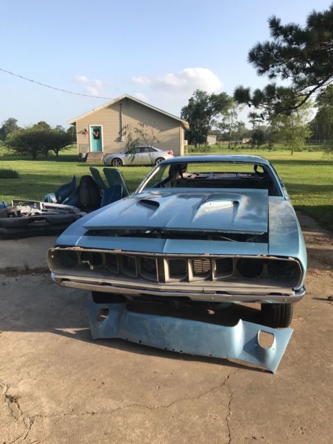 1971 Plymouth Cuda 2 door hard top Clear Louisiana Title 1971 Plymouth Cuda 2 door hard top