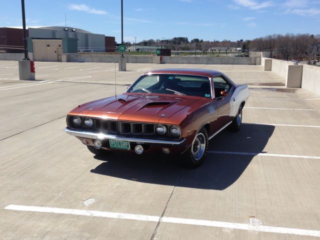 1971 Plymouth cuda 340 4 speed numbers matching billboard car 2 fender tag 1971 Plymouth Barracuda Plymouth cuda