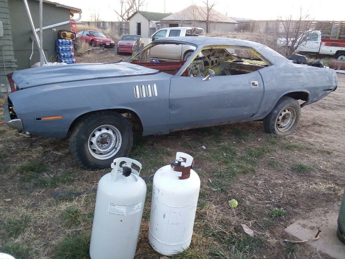 1971 Plymouth cuda 340 automatic project car great color 1971 Plymouth 'Cuda
