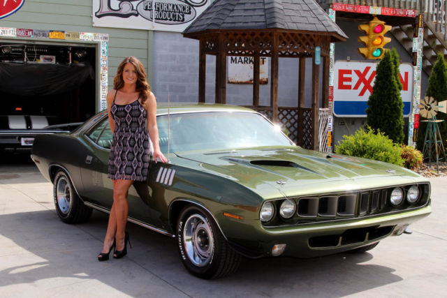 1971 Plymouth Cuda 340 Four Speed Power Disc Brakes Power Steering 1971 Plymouth 'Cuda