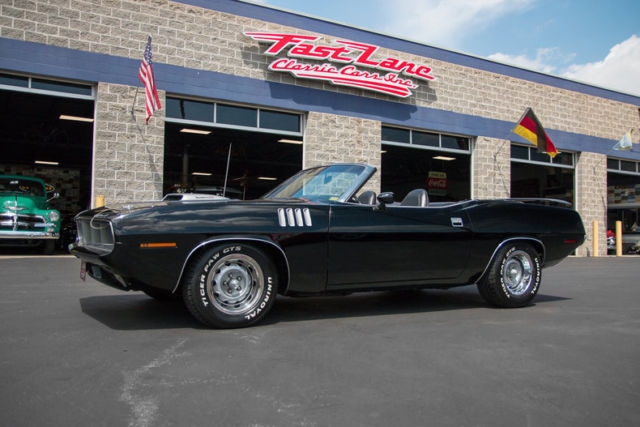 1971 Plymouth Cuda Convertible 440 6-Pack Power Steering Power Brakes 1971 Plymouth Barracuda