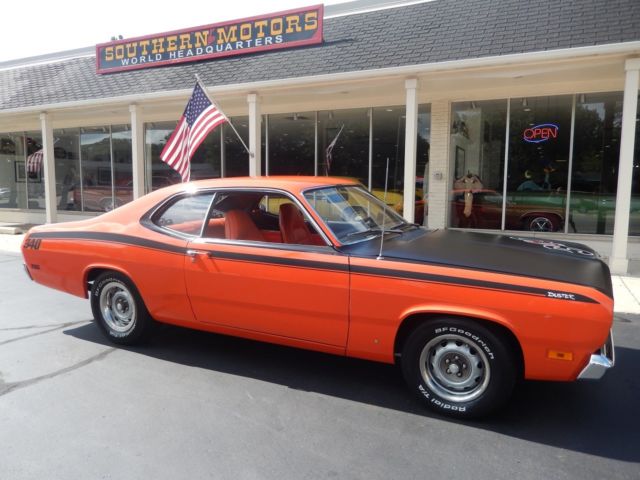 1971 Plymouth Duster Hemi orange match#s 340 Recent Restoration 1971 Plymouth Duster