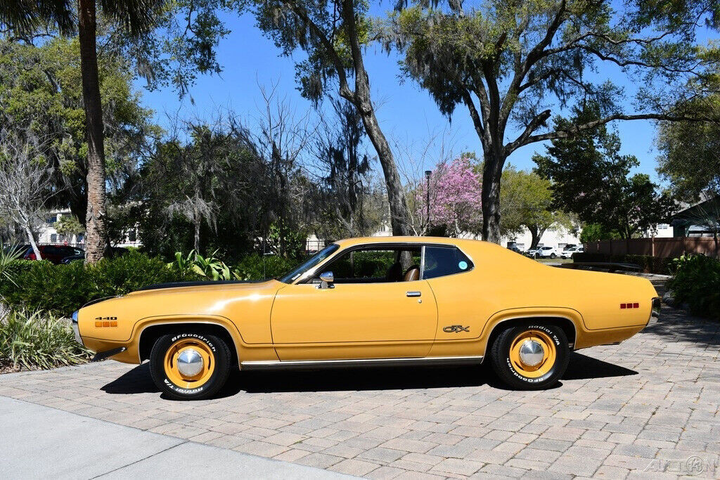 1971 Plymouth GTX Numbers Matching 440 Air Grabber Hood 15,886 Actual Miles - photo 4
