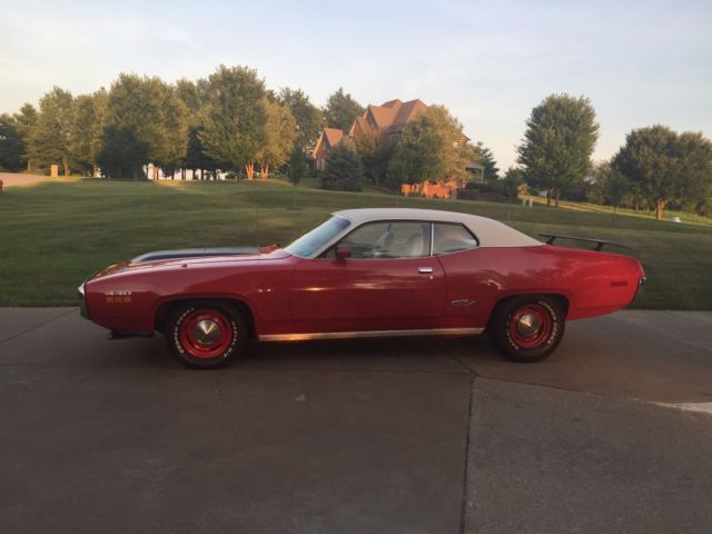 1971 Plymouth GTX 2 Fender Tag Numbers Match 1971 Plymouth GTX