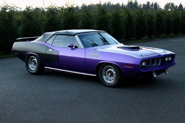 1971 Plymouth Hemi Cuda Convertible Tribute, 426 CRATE MOTOR, 5-SPEED, STUNNING! 1971 Plymouth Barracuda Hemi