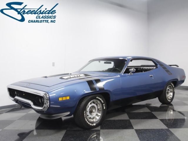 1971 Plymouth Road Runner 67541 Miles Blue Hardtop 440 Magnum V8 3 Speed Automa 1971 Plymouth Road Runner --