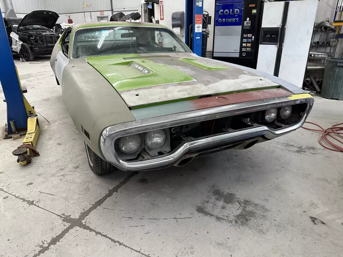 1971 Plymouth Roadrunner Green 1971 Plymouth Roadrunner