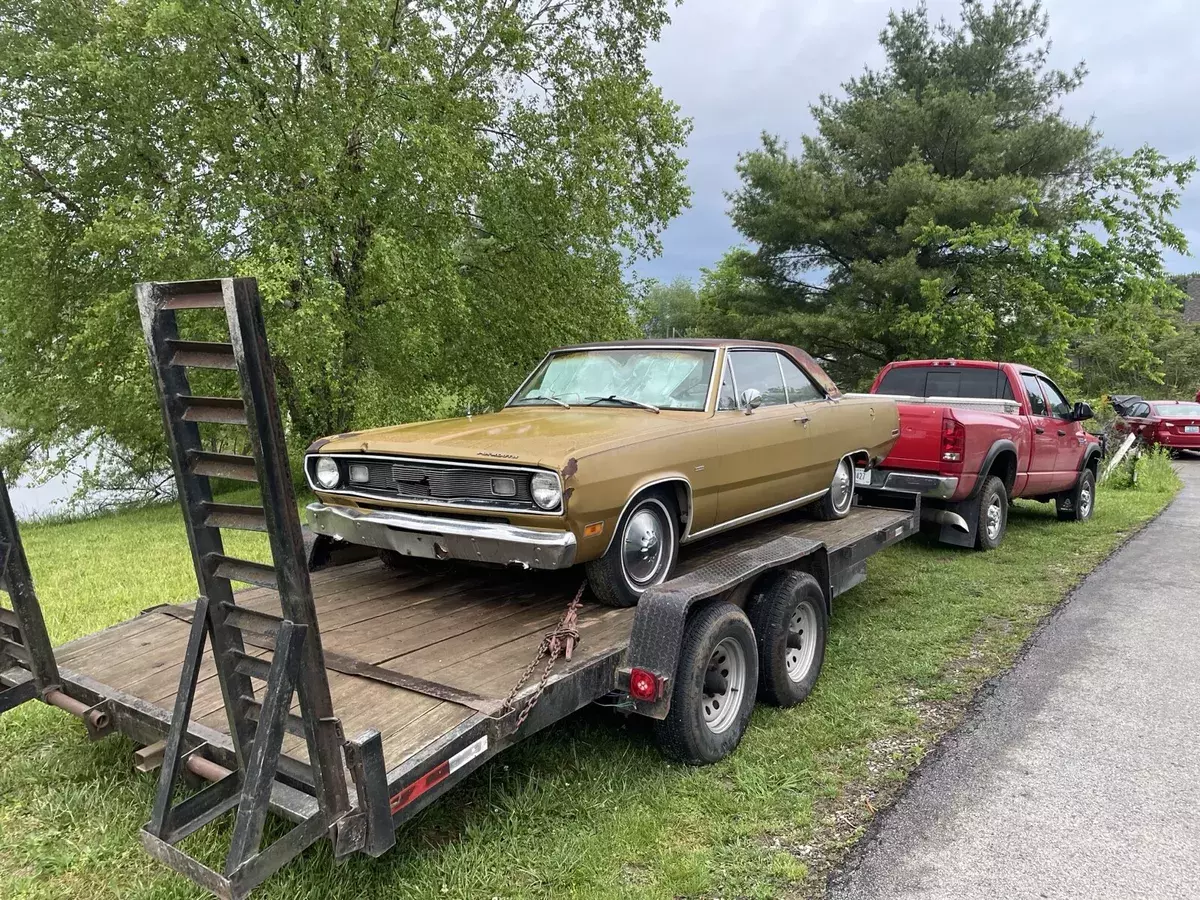 1971 Plymouth Valiant 3.7 Coupe Brown scamp 1971 Plymouth Valiant 3.7 scamp