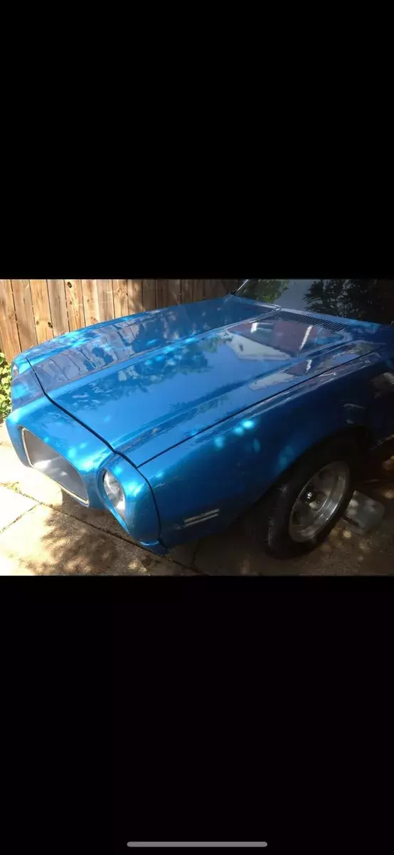 1971 Pontiac Firebird Coupe Blue Esprit 1971 Pontiac Firebird Esprit
