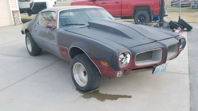 1971 Pontiac Firebird Esprit RARE project car roller no engine Muscle American 1971 Pontiac Firebird Esprit