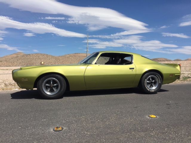 1971 Pontiac Firebird Formula 400 4speed 1971 Pontiac Firebird Formula