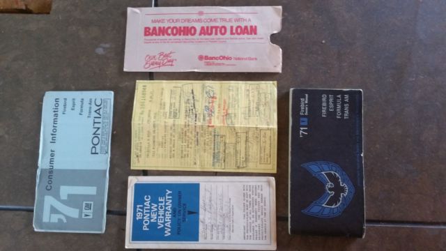 1971 Pontiac Firebird - photo 13