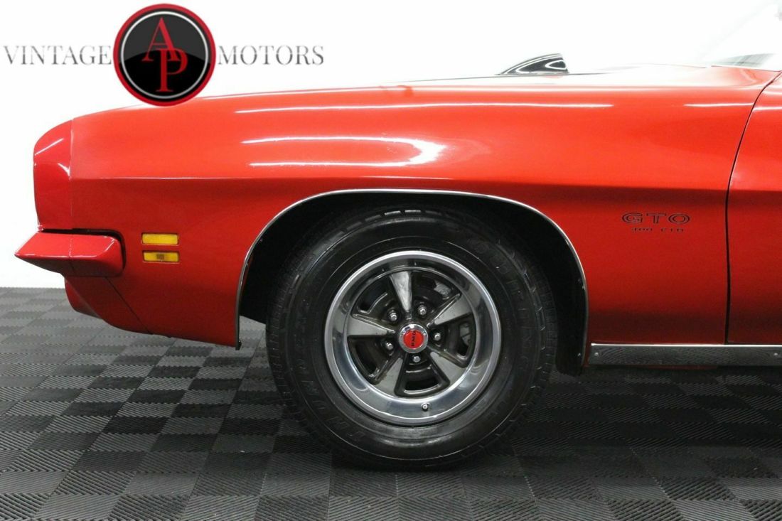 1971 Pontiac GTO 90K MILES! HOOD TACH REAR SPOILER - photo 11