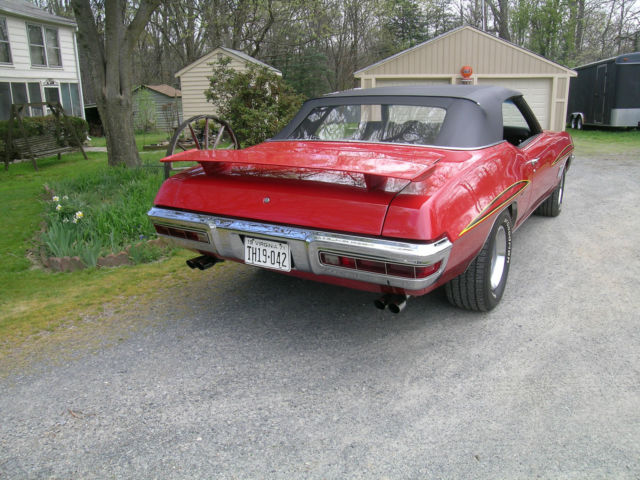 1971 Pontiac Le Mans SPORT CONVERTIBLE - photo 3