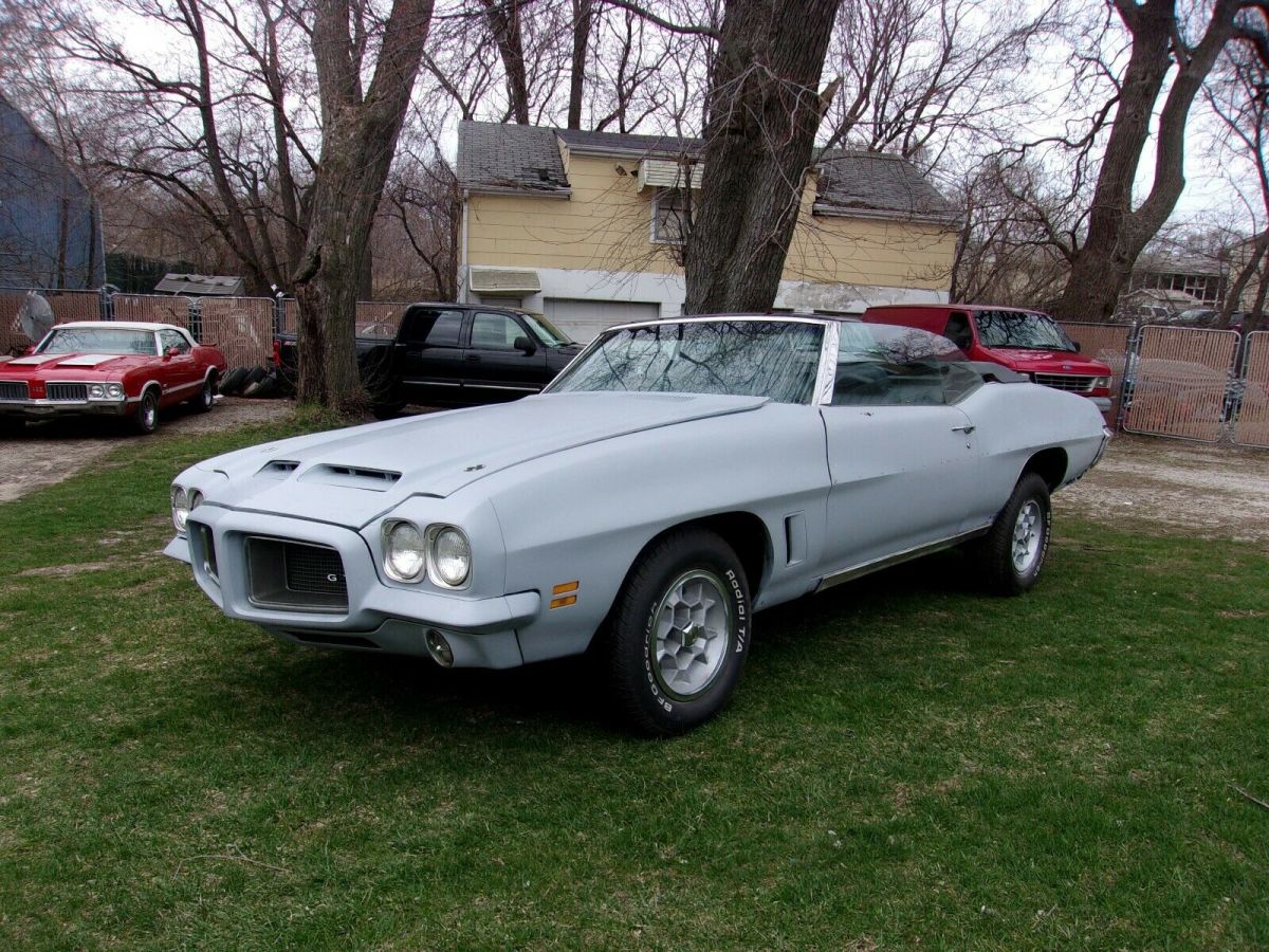 1971 Pontiac GTO Lemans Sport Conv. Great for a "Judge" recreation - photo 3