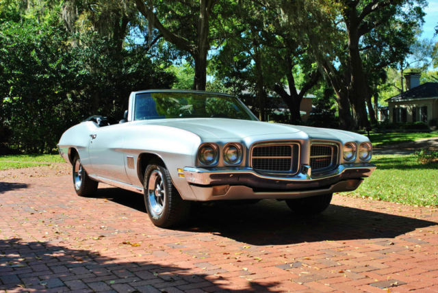1971 Pontiac Le Mans Sport Convertible Smooth Ride 350 V8 PS PB Buckets - photo 3