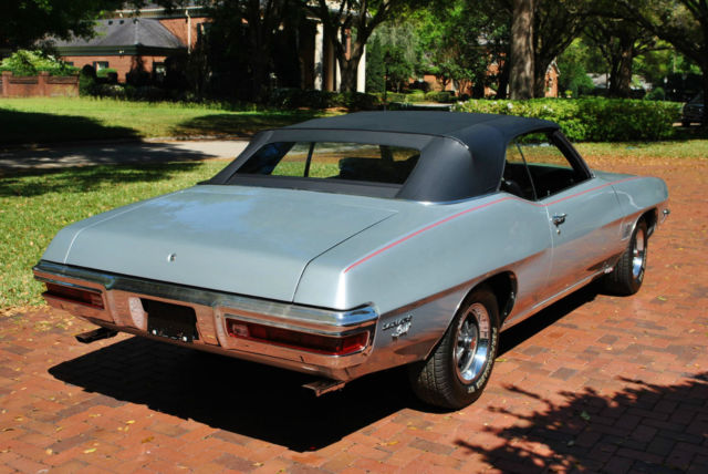 1971 Pontiac Le Mans Sport Convertible Smooth Ride 350 V8 PS PB Buckets - photo 8