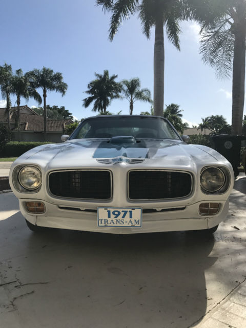 1971 pontiac Trans am 1971 Pontiac Trans Am