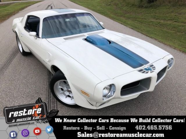 1971 Pontiac Trans Am 10016 Miles Cameo White Coupe 455 HO V8 4 Speed Manual 1971 Pontiac Trans Am --