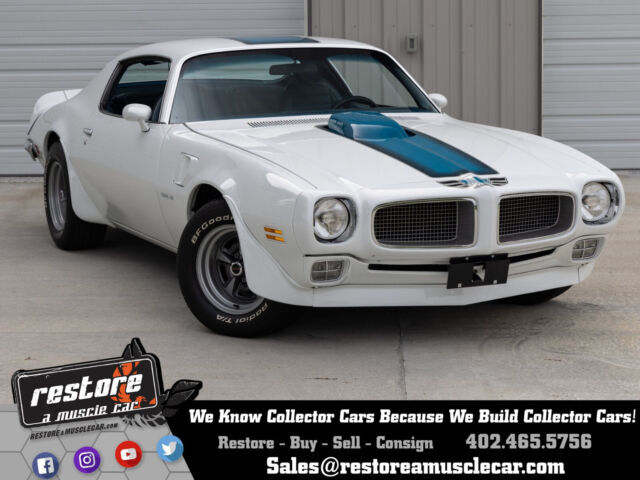 1971 Pontiac Trans Am Numbers Matching 455 HO - V8, 4spd Manual, AC, Cameo White 1971 Pontiac Trans Am Num-Matching 455 HO - V8, 4spd, AC, Cameo White