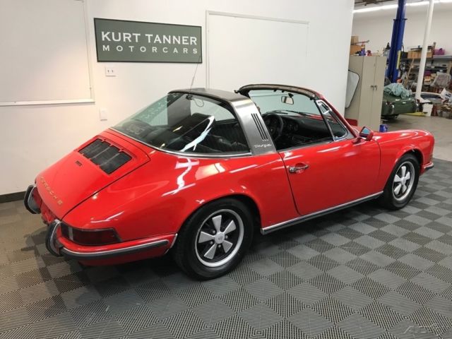 1971 Porsche 911 TARGA 2.2L, 5-SPEED. A/C. FUCHS ALLOYS. - photo 5