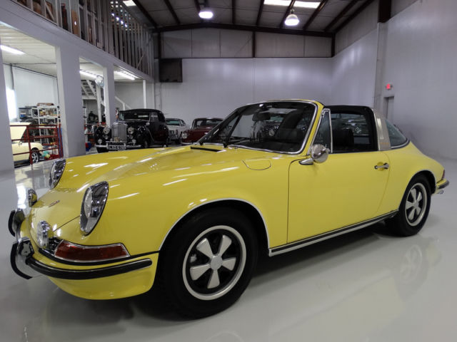 1971 PORSCHE 911S 2.2 TARGA, ORIGINAL MATCHING #S ENGINE! RARE EUROPEAN MODEL! 1971 Porsche 911 2.2 Targa, NUMBER 24 OF ONLY 788 PRODUCED!