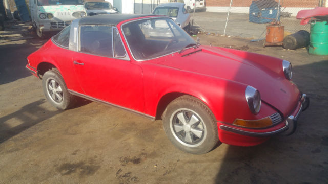 1971 PORSCHE 911T SHELL NICE CONDITION - PORSCHE TARGA RARE AIR COOLED VINTAGE 1971 Porsche 911