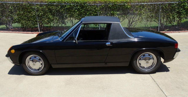 1971 Porsche 914 1.7L Triple Black/Survivor/All Original/Porsche COA/NICE/L@@K!! 1971 Porsche 914