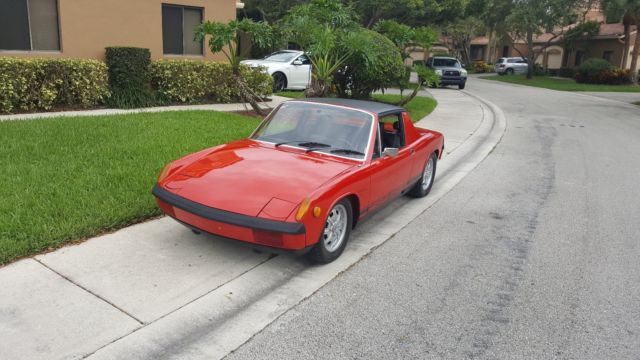 1971 porsche 914 4 Roaster 1971 Porsche 914 Leather