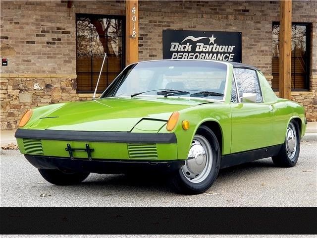 1971 Porsche 914 Only 27,535 Documented Miles Willow Green 1971 Porsche 914 --