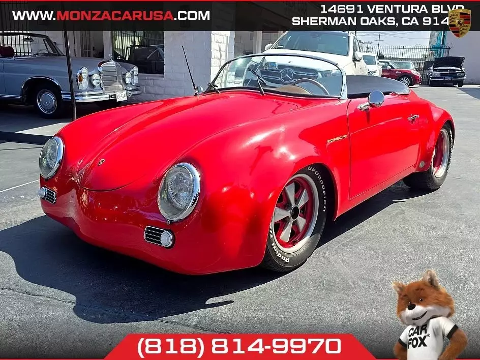 1971 Porsche Speedster, Red with 7,100 Miles available now! 1971 Porsche Speedster Replica