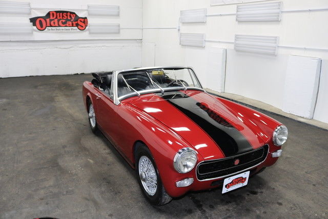 1971 Red Runs Drives Body Int VGood 1.3LI4 4 spd! 1971 MG Midget Runs Drives Body Int VGood 1.3LI4 4 spd