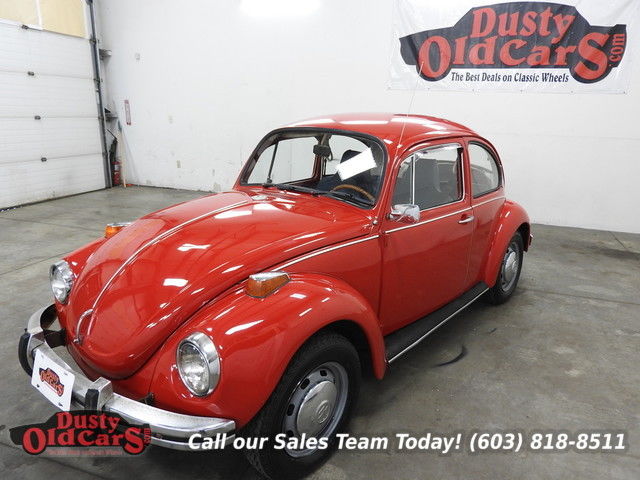 1971 Red Runs Drives Body Interior VGood 1.6L 4 Spd! 1971 Volkswagen Beetle - Classic Runs Drives Body Interior VGood 1.6L 4 Spd