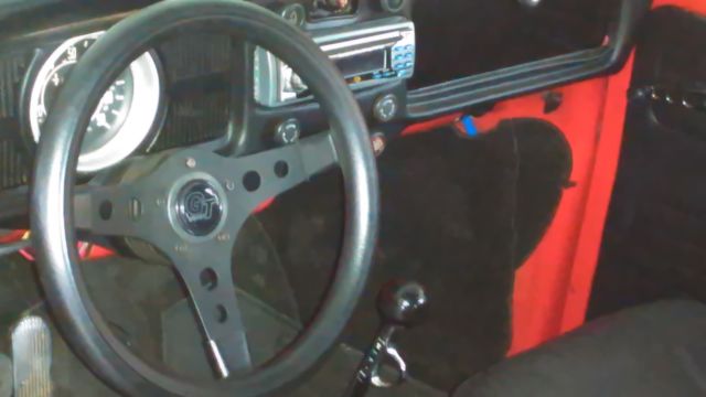 1971 Red VW Super Beetle 1971 Volkswagen Beetle - Classic