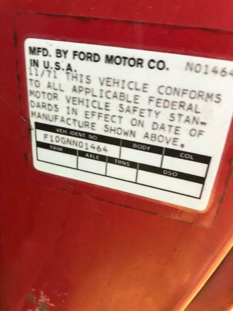 1971 Ford F-100 - photo 9