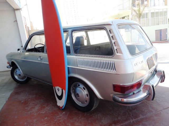 1971 RESTORED ORIGINAL CALIFORNIA "BLUE PLATE" VW 411 1971 Volkswagen 411 DELUXE