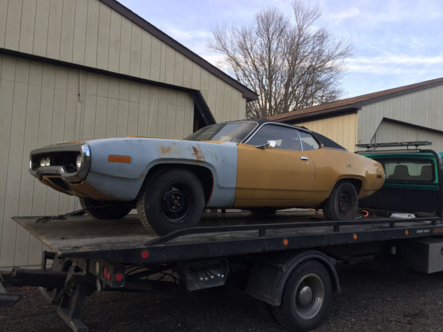 1971 roadrunner real butterscotch-rare! 1971 Plymouth Road Runner