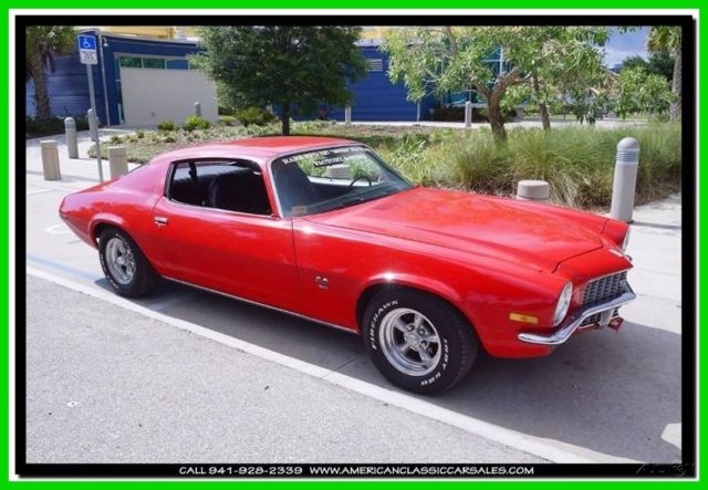 1971 Chevrolet Camaro RPO Z27