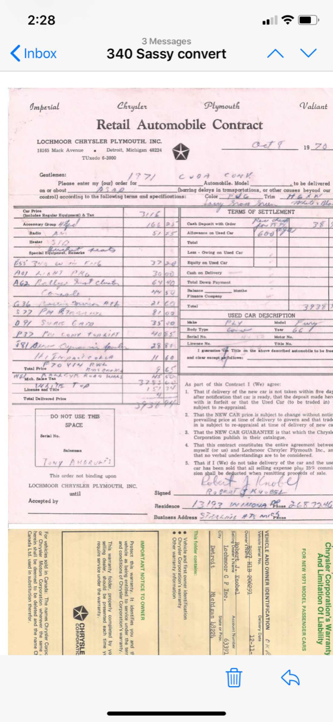 1971 Plymouth Barracuda Convertible - photo 8