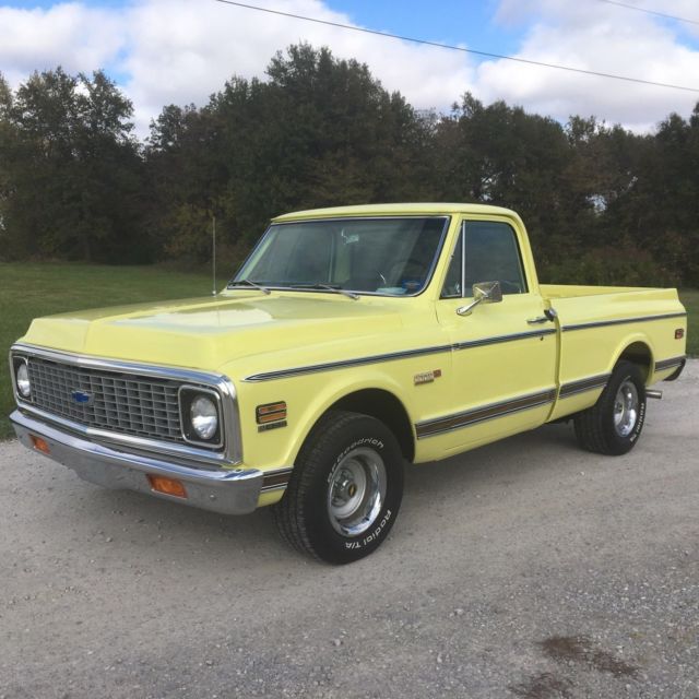 1971 Super Cheyenne C10 Loaded Short Bed Big Block #s 400 1971 Chevrolet Cheyenne cheyenne