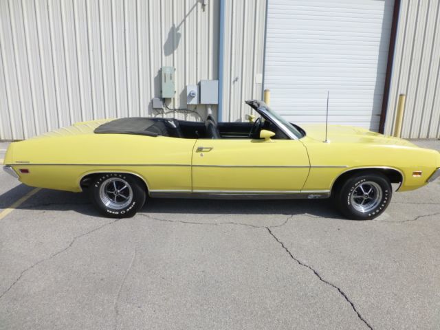 1971 Torino GT Convertible Original Paint 514ci Cobra Jet 4sp Great Cruiser 1971 Ford Torino gt convertible