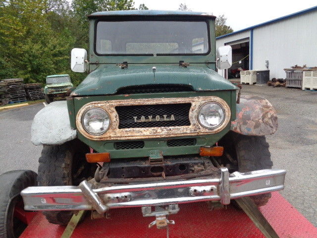 1971 TOYOTA LAND CRUISER 3 Speed 6 CYLINDER N.C.TITLE !! RUNS! GOOD 34.000 MILES 1971 Toyota Land Cruiser