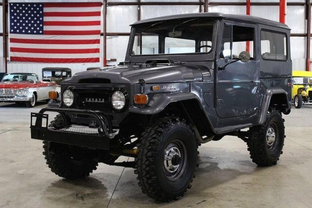 1971 Toyota Land Cruiser FJ-40 21500 Miles Gray SUV V8 Manual 1971 Toyota Land Cruiser FJ-40