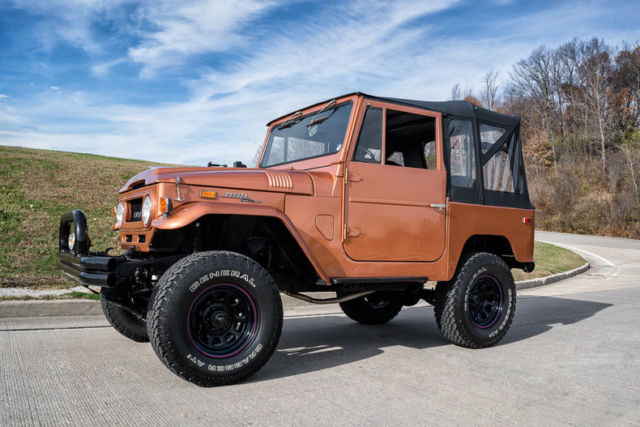 1971 Toyota Land Cruiser FJ40 Inline 6 Cylinder New Wheels and Tires 1971 Toyota Land Cruiser FJ40