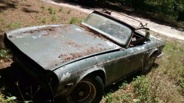 1971 TR-6 Plus lots of parts 1971 Triumph TR-6