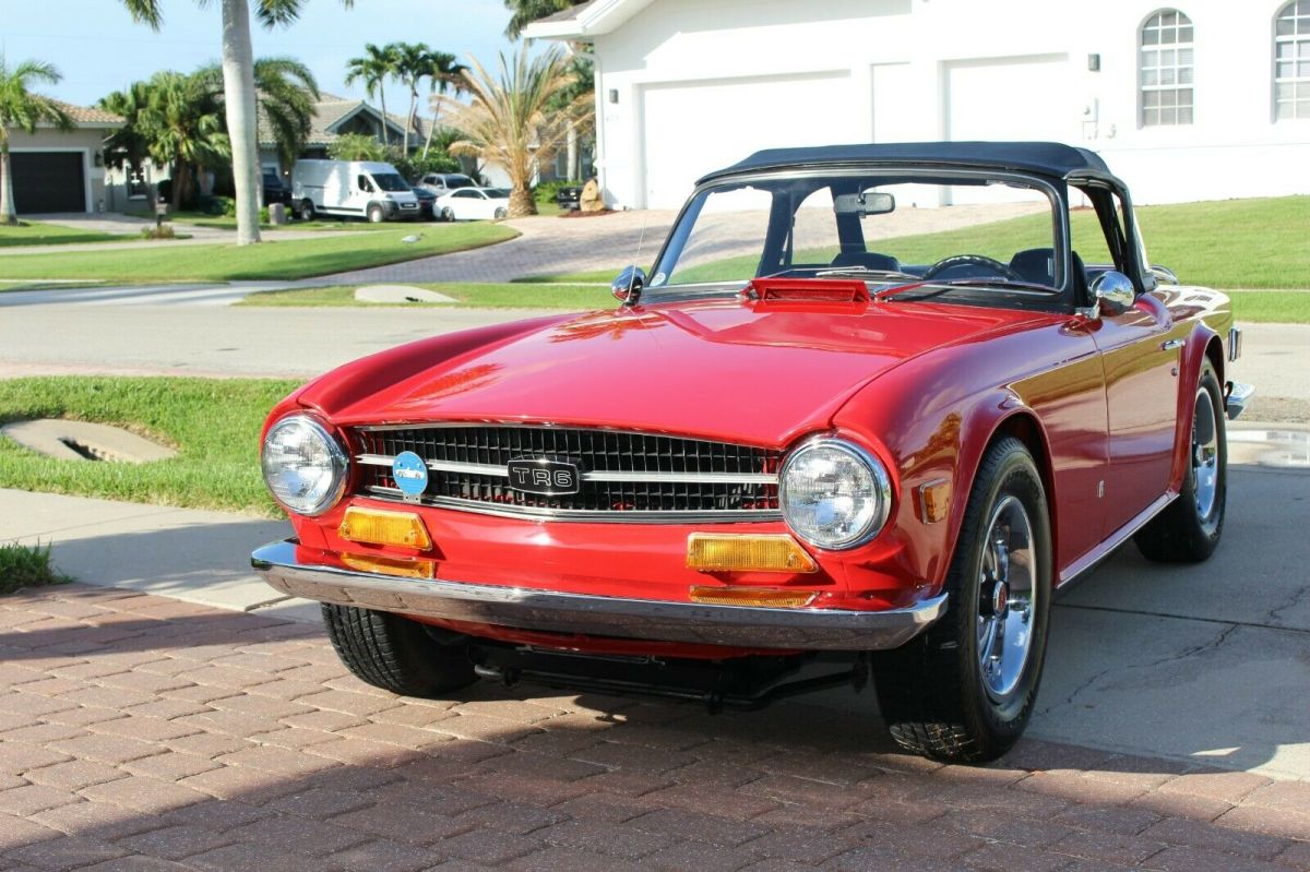 1971 TR6 National First Place Award Winner from (AACA -1998) Hershey Park, PA 1971 Triumph TR-6
