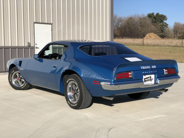 1971 Pontiac Trans Am - 455 HO  4 Speed, AC, Lucerne Blue - photo 3