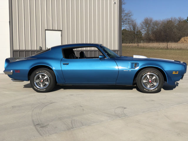 1971 Pontiac Trans Am - 455 HO  4 Speed, AC, Lucerne Blue - photo 7