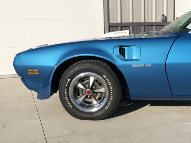 1971 Pontiac Trans Am - 455 HO  4 Speed, SD Heads, AC, Lucerne Blue - photo 9